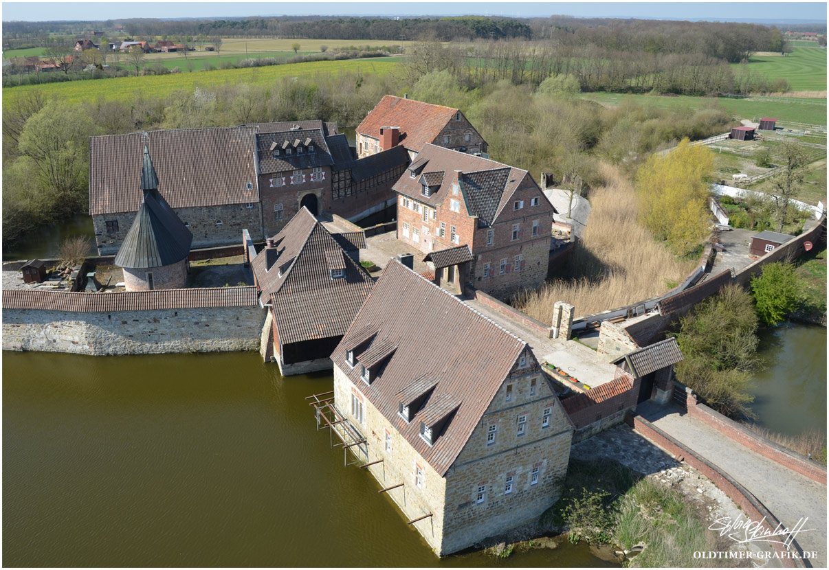 Ölmühle und Kornwassermühle der Burg Kakesbeck